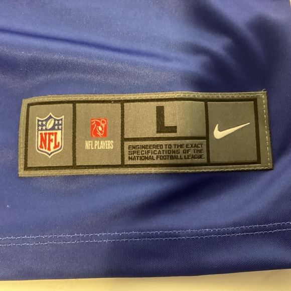 Nike New York Giants Saquon Barkley Jersey Men’s size Large - Picture 9 of 12